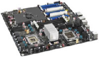 Intel Desktop Board D5400XS - Placa base - placa ATX extendida - Intel 5400 - LGA771 Socket - UDMA100, Serial ATA-300 (RAID), eSATA - Gigabit Ethernet - FireWir